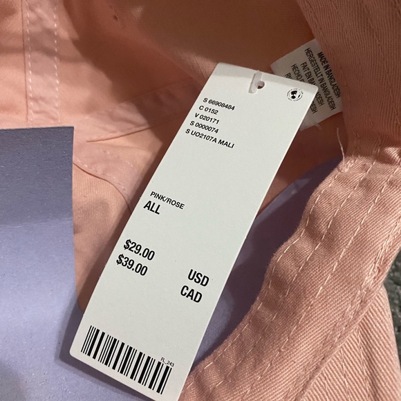 Urban Outfitters Sporting Club Baseball Hat NWT - Pink - Picture 4 of 5